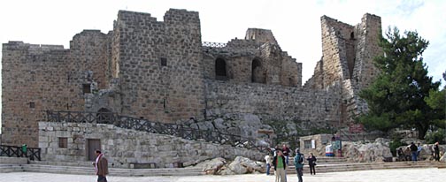 Ajlun Castle Panorama