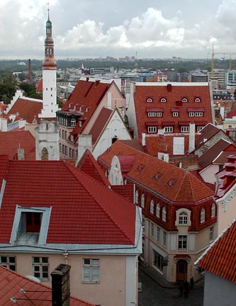 old town from above