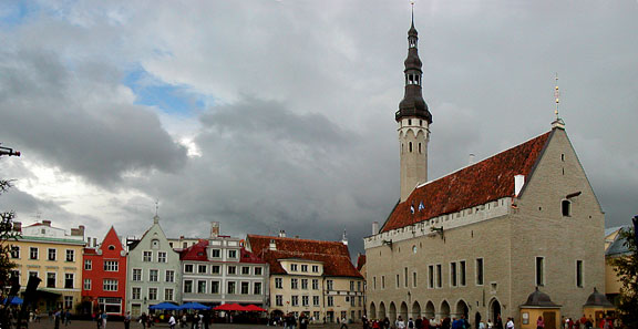 town square