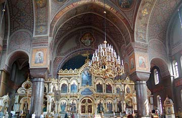 inside russian church