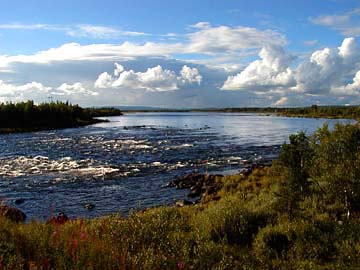 muonionjoki river