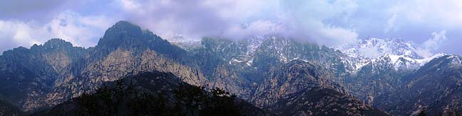 snowy panorama