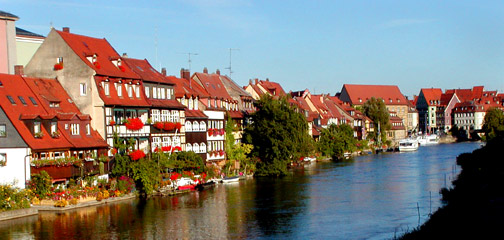 houses along river