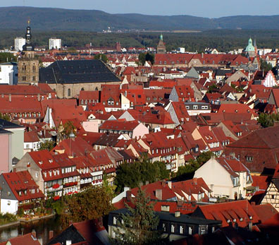 oldtown from above