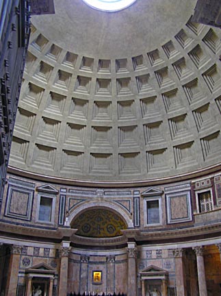 Pantheon wall