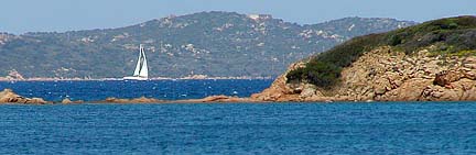 sailing in sardinia