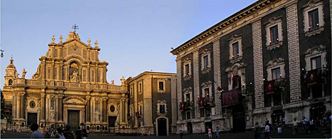 Plaza del Duomo Catania