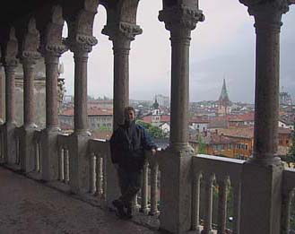 view trento from castle