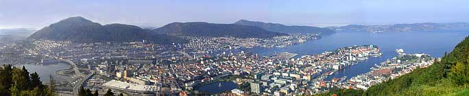 bergen pano from top