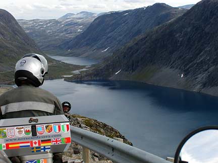 jim over dalsnibba lake