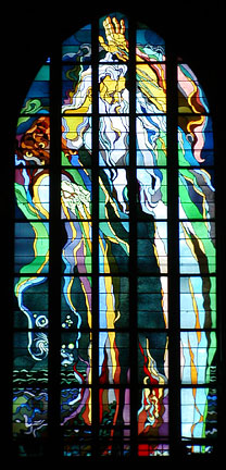franciscan church stained glass