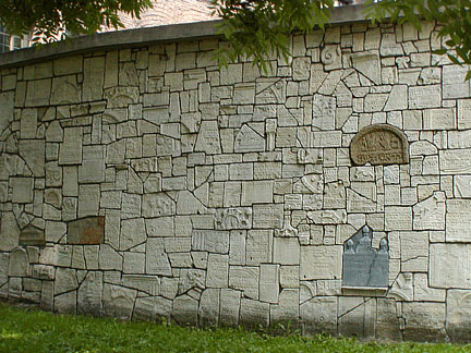 jewish mosaic wall