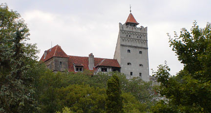 view of bran castle