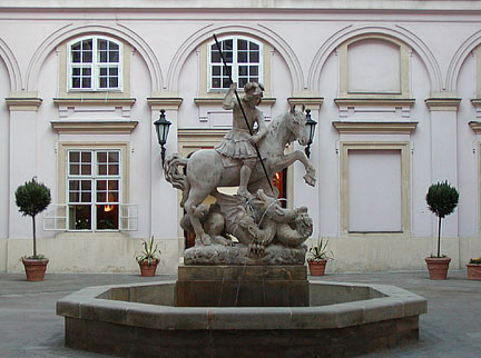 st george statue