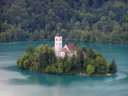 church on island