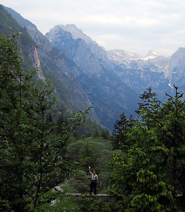 verna below vrsic pass