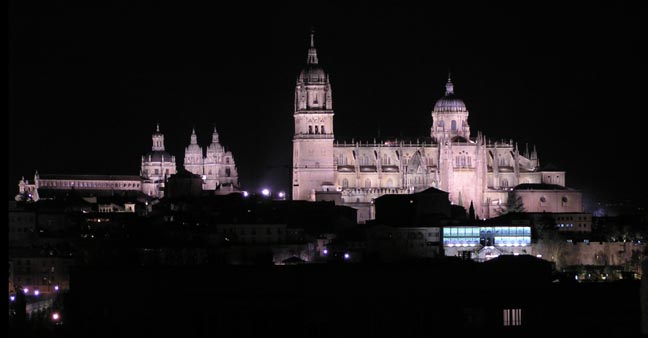 Night view Salamanca