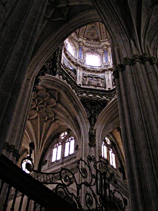 Pillars arches and central dome