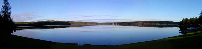 daybreak at lake