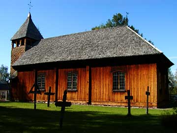 old wooden church sarna