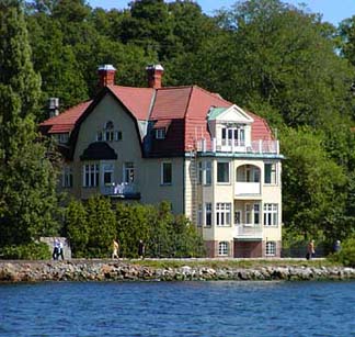 djurgarden island house