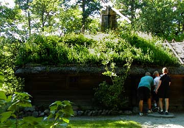 sod roof house