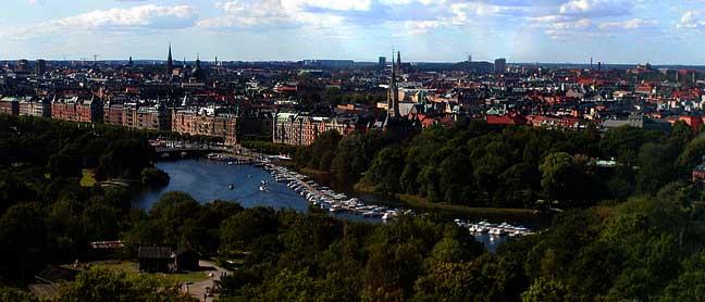 stockholm from island