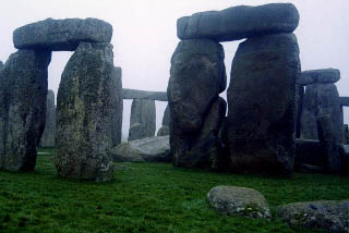 Stongehenge in the fog