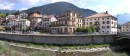 lunch stop pano * A small town where we stopped for lunch before heading over the Passo di Lanza. * 720 x 312 * (65KB)