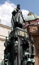 statue charles 4th * Statue of Charles the 4th, located near the Charles Bridge. * 260 x 432 * (76KB)