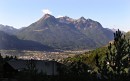 briancon view morning * The morning view from our room in Briancon, where we were taken after Jim got a hole in the valve cover on his bike.  Nice room, complements of the ADAC. * 432 x 272 * (57KB)