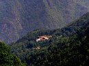 remote hillside village near moutiers * We saw this remote village as we climbed to Col de la Madeleine.  These people are very isolated and are probably  snow-bound in the winter. * 432 x 323 * (54KB)