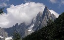 aiguille du chamonix * The Aiguilles de Chamonix are located to the east of Mont Blanc in the same range. * 432 x 279 * (49KB)